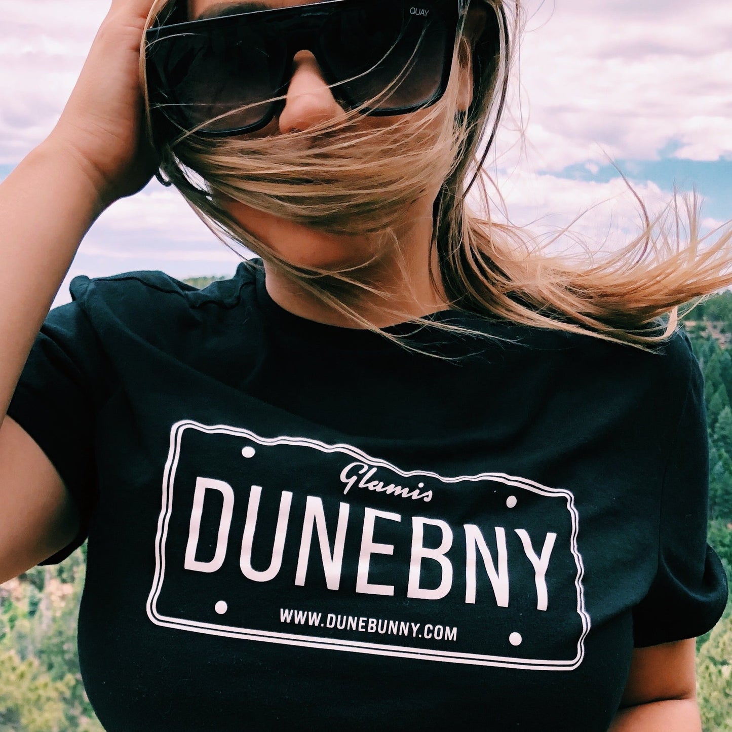 Dune Bunny License Plate Tee